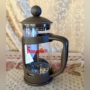 Frangelico Small Personal Mini French Press (Single Cup) New